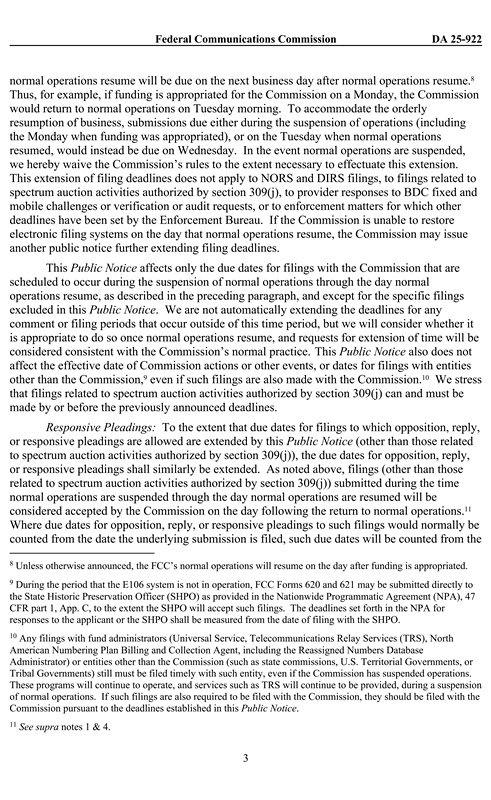 紧急通知：美国FCC停摆，FCC ID发证暂停(图3)